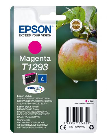 Epson Apple Singlepack Magenta T1293 DURABrite Ultra Ink - Tik.ro