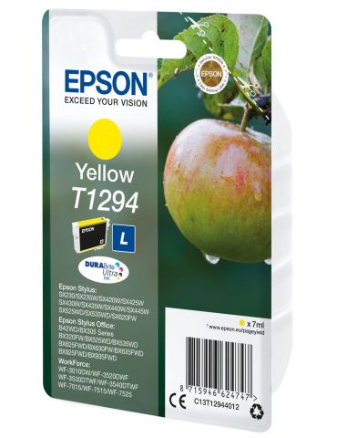 Epson Apple Singlepack Yellow T1294 DURABrite Ultra Ink