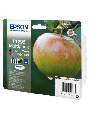 Epson Apple Multipack 4-Coulered T1295 DURABrite Ultra Ink