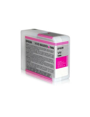Epson Cartuş Vivid Magenta T580A00 - Tik.ro