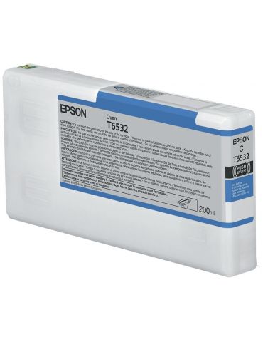 Epson T6532 Cyan Ink Cartridge (200ml) - Tik.ro