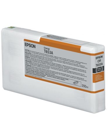 Epson T653A Orange Ink Cartridge (200ml) - Tik.ro