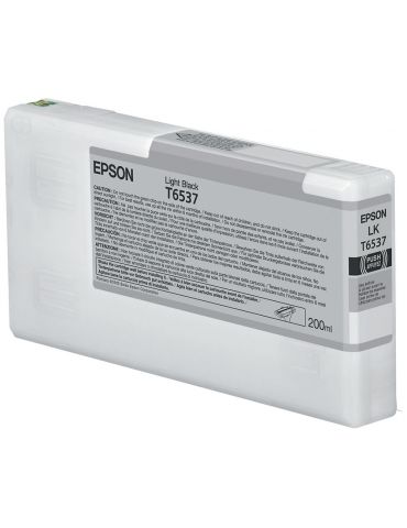 Epson T6537 Light Black Ink Cartridge (200ml)