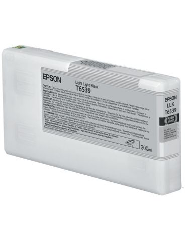 Epson T6539 Light Light Black Ink Cartridge (200ml) - Tik.ro