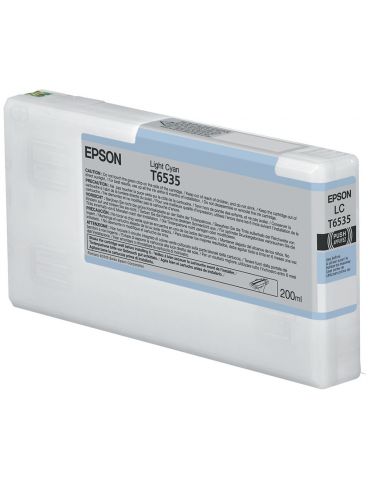 Epson T6535 Light Cyan Ink Cartridge (200ml) - Tik.ro