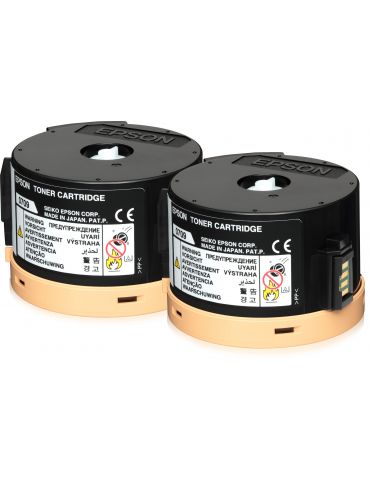 Epson Double Toner Cartridge Pack 2 x 2.5k - Tik.ro