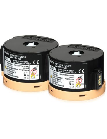 Epson Double Return Toner Cartridge Pack 2 x 2.5k - Tik.ro