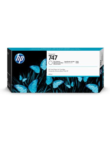 HP 747 300-ml Gloss Enhancer DesignJet Ink Cartridge - Tik.ro