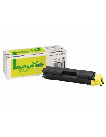 KYOCERA TK-580Y cartuș toner 1 buc. Original Galben
