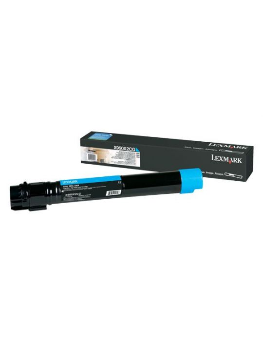 Lexmark 22Z0009 cartuș toner 1 buc. Original Cyan