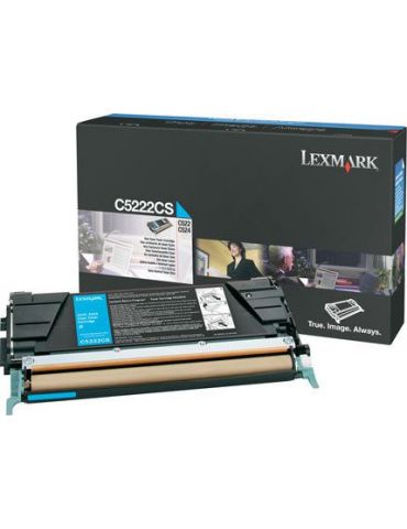 Lexmark Cyan Toner Cartridge for C52x cartuș toner Original - Tik.ro