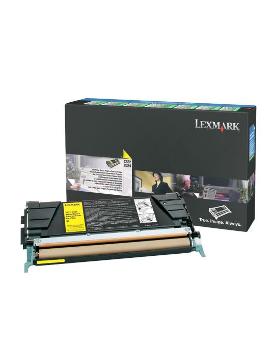Lexmark C524H3YG cartuș toner 1 buc. Original Galben