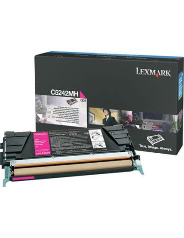 Lexmark Magenta High Yield Toner Cartridge for C524 cartuș toner Original - Tik.ro