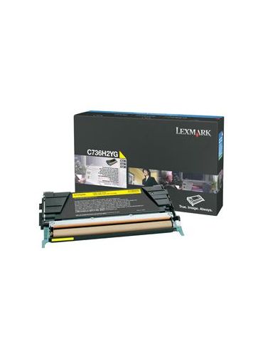Lexmark C736H2YG cartuș toner 1 buc. Original Galben - Tik.ro