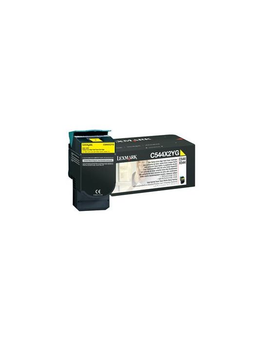 Lexmark C544X2YG cartuș toner 1 buc. Original Galben