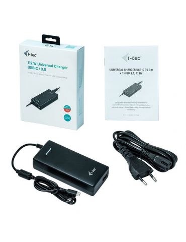 i-tec CHARGER-C112W încărcătoare pentru dispozitive mobile Negru De interior I-tec - 4