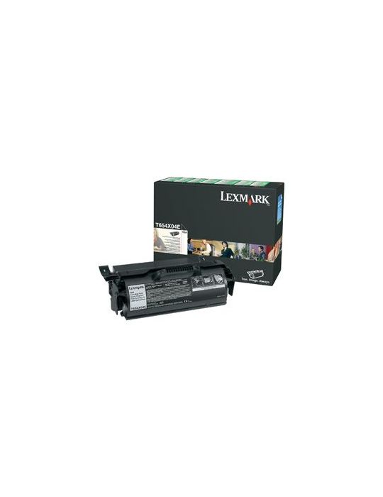 Lexmark T654X04E cartuș toner 1 buc. Original Negru