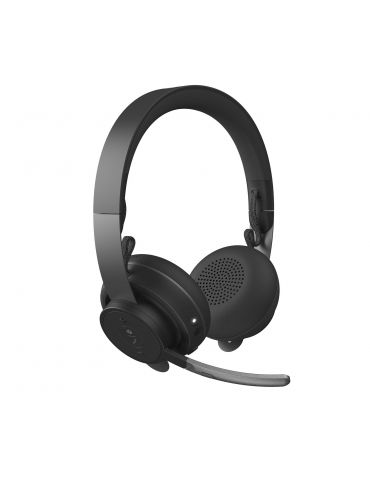 Logitech Zone Plus Căști Fără fir Bandă de fixare pe cap Birou/Call center Bluetooth Grafit Logitech - 1 - Tik.ro