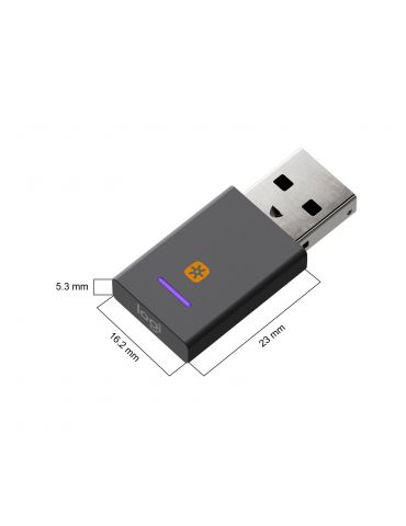 Logitech Zone Plus Căști Fără fir Bandă de fixare pe cap Birou/Call center Bluetooth Grafit Logitech - 6