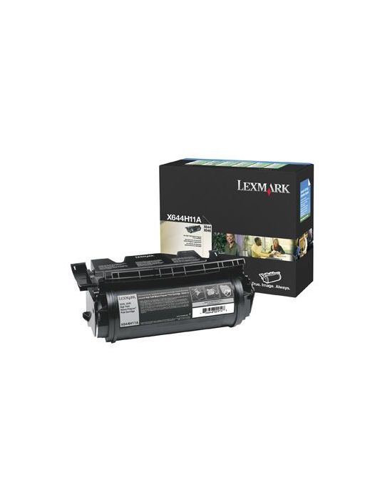 Lexmark X642e X644e X646e Cartridge cartuș toner Original Negru