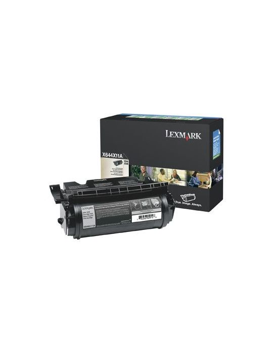Lexmark X644e X646e Extra High Yield Print Cartridge cartuș toner Original Negru
