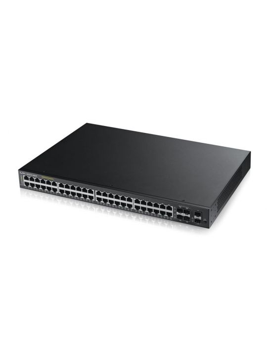 Switch poe zyxel port gigabit x 48 sfp sfp x 6 managed rackabil carcasa metalica gs2210-48hp-eu0101 (include tv 1.5 lei) Zyxel -