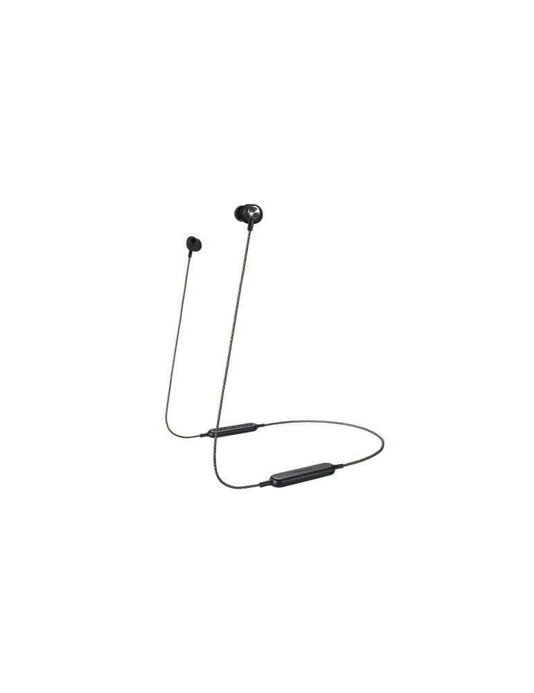 The classic design of the htx20b 3 size ear pieces 8.5 hrs of battery life built-in microphone for smartphone rp-htx20be-k (incl