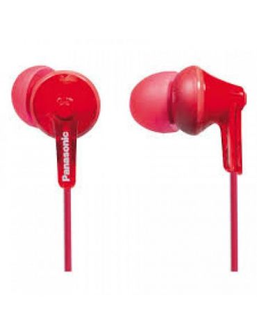 Range 6hz - 24khz 16w 104db/mw closed type headphones length of cord 1.2m 3 sizes of silicone earphones rp-hje125e-r (include tv - Tik.ro