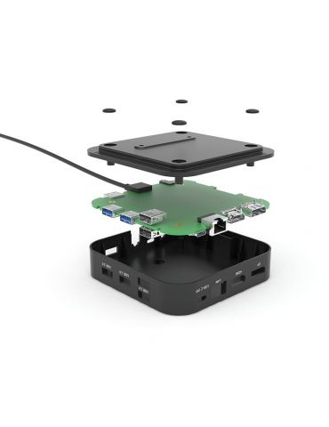 i-tec C31HDMIDPDOCKPD100 stații de andocare și replicatoare de porturi pentru calculatoare portabile Prin cablu USB 3.2 Gen 1 I-