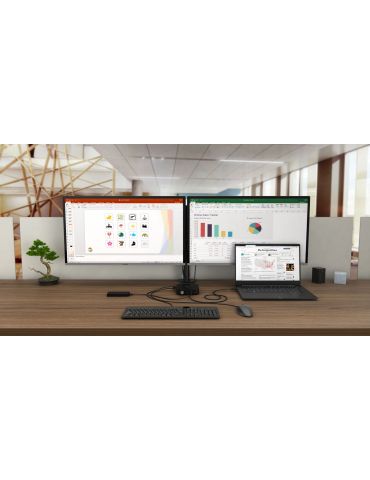 i-tec C31HDMIDPDOCKPD100 stații de andocare și replicatoare de porturi pentru calculatoare portabile Prin cablu USB 3.2 Gen 1 I-