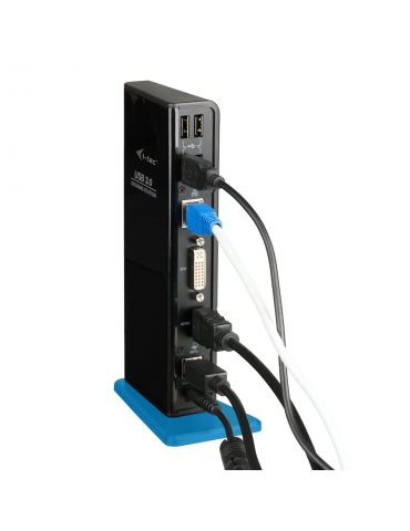 i-tec U3HDMIDVIDOCK stații de andocare și replicatoare de porturi pentru calculatoare portabile Tip dock Negru I-tec - 3