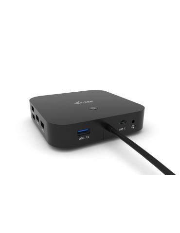 i-tec C31DUALDPDOCKPD stații de andocare și replicatoare de porturi pentru calculatoare portabile Prin cablu USB 3.2 Gen 1 (3.1 