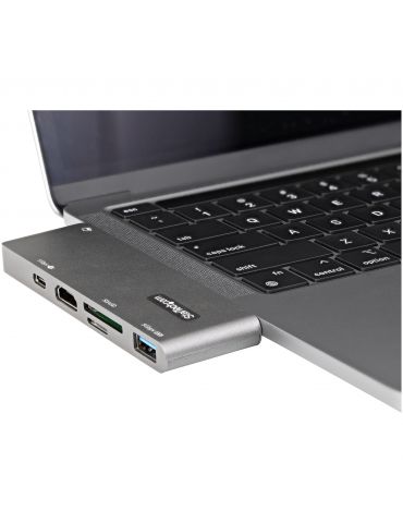 StarTech.com DKT30CMHSDPD stații de andocare și replicatoare de porturi pentru calculatoare portabile Tip dock USB 3.2 Gen 1 Sta