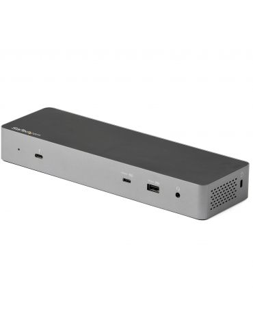 StarTech.com TB3CDK2DHUE stații de andocare și replicatoare de porturi pentru calculatoare portabile Prin cablu Thunderbolt 3 St - Tik.ro