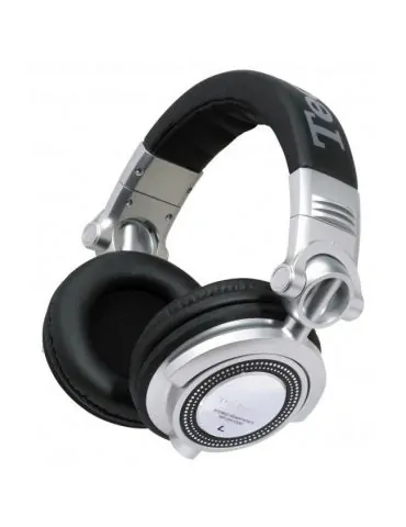 D.j. headphones - range 5hz - 30khz imp. 50w sens. 107db/ mw max. input 3500mw for dj use rotating and tilt-out earcups sweat an
