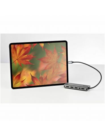 StarTech.com DKT31CMDPHPD stații de andocare și replicatoare de porturi pentru calculatoare portabile Prin cablu USB 3.2 Gen 1 S
