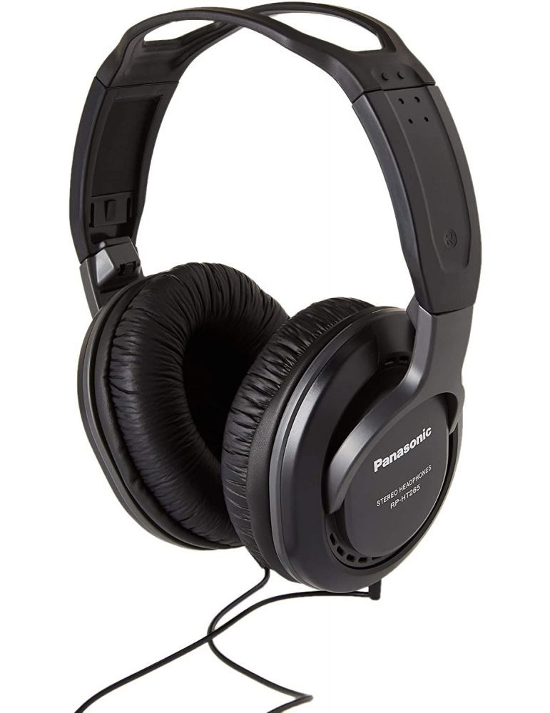 Black range of 10hz to 25khz imp. 40w sens. 100 db/mwmax. input 1000 mw 5m long cable for listening to tv single-sided listening