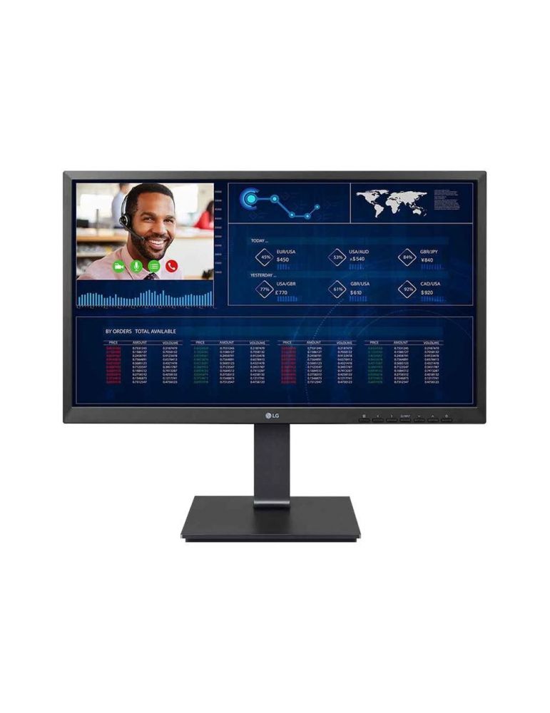 LG ThinClient Display 24CN650W-AP - 60.5 cm (23.8) - Intel Celeron J4105 - Black
