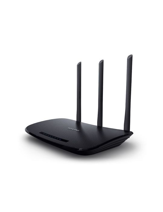 TP-Link TL-WR940N router wireless Fast Ethernet Bandă unică (2.4 GHz) 4G Negru