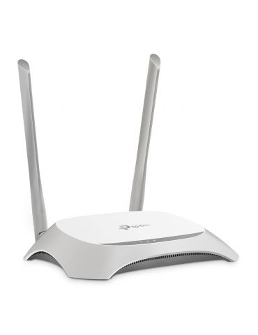 TP-Link TL-WR840N router wireless Fast Ethernet Bandă unică (2.4 GHz) Gri, Alb Tp-link - 2