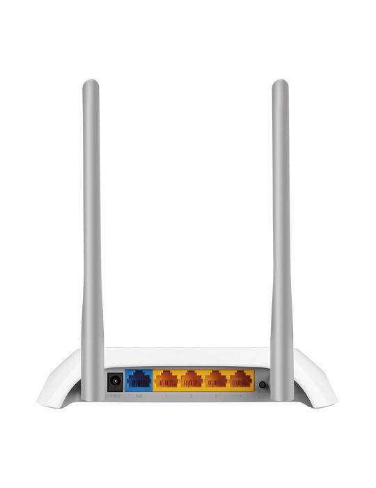 TP-Link TL-WR840N router wireless Fast Ethernet Bandă unică (2.4 GHz) Gri, Alb Tp-link - 3