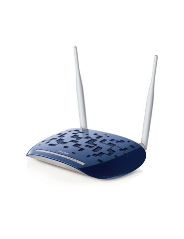 TP-Link TD-W8960N router wireless Fast Ethernet Bandă unică (2.4 GHz) 4G Alb