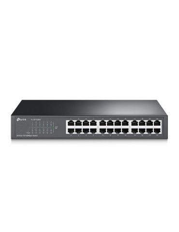 TP-Link TL-SF1024D switch-uri Fara management Fast Ethernet (10 100) Negru - Tik.ro