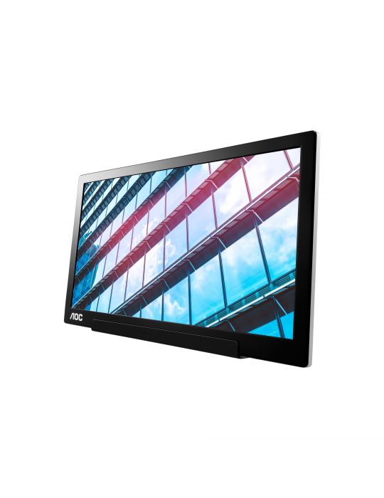 AOC 01 Series I1601P monitoare LCD 39,6 cm (15.6") 1920 x 1080 Pixel Full HD LED Argint, Negru Aoc - 4