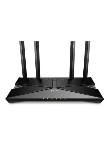 TP-Link Archer AX20 router wireless Gigabit Ethernet Bandă dublă (2.4 GHz  5 GHz) 4G Negru - Tik.ro