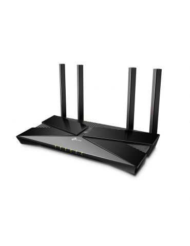 TP-Link Archer AX20 router wireless Gigabit Ethernet Bandă dublă (2.4 GHz  5 GHz) 4G Negru