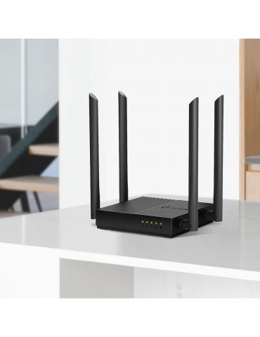 TP-Link Archer C64 router wireless Gigabit Ethernet Bandă dublă (2.4 GHz  5 GHz) Negru