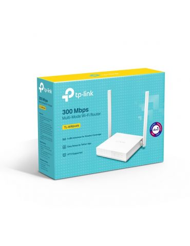 TP-Link TL-WR844N router wireless Fast Ethernet Bandă unică (2.4 GHz) 4G Alb Tp-link - 4
