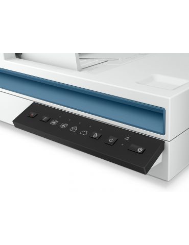 HP Scanjet Pro 2600 f1 Scaner Flatbed & ADF 600 x 600 DPI A4 Alb