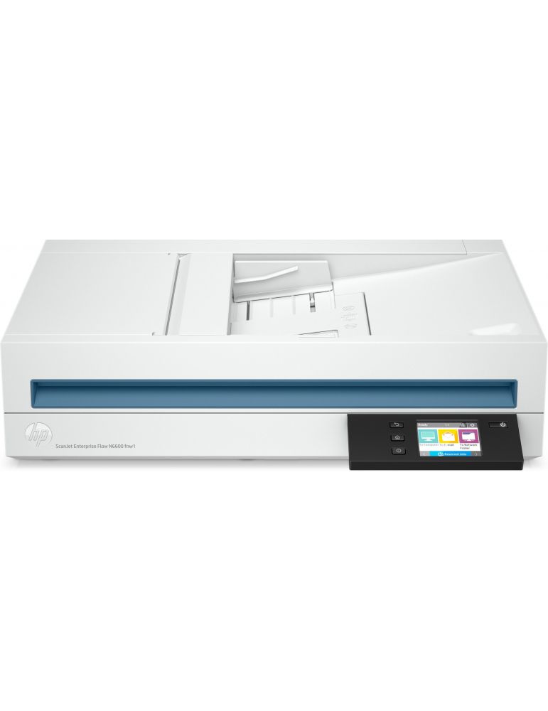 HP Scanjet Enterprise Flow N6600 fnw1 Scaner Flatbed & ADF 1200 x 1200 DPI A4 Alb